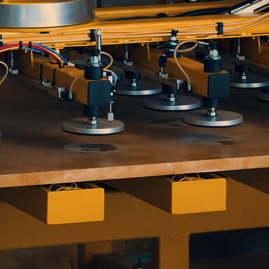 Artisan travaillant la pierre